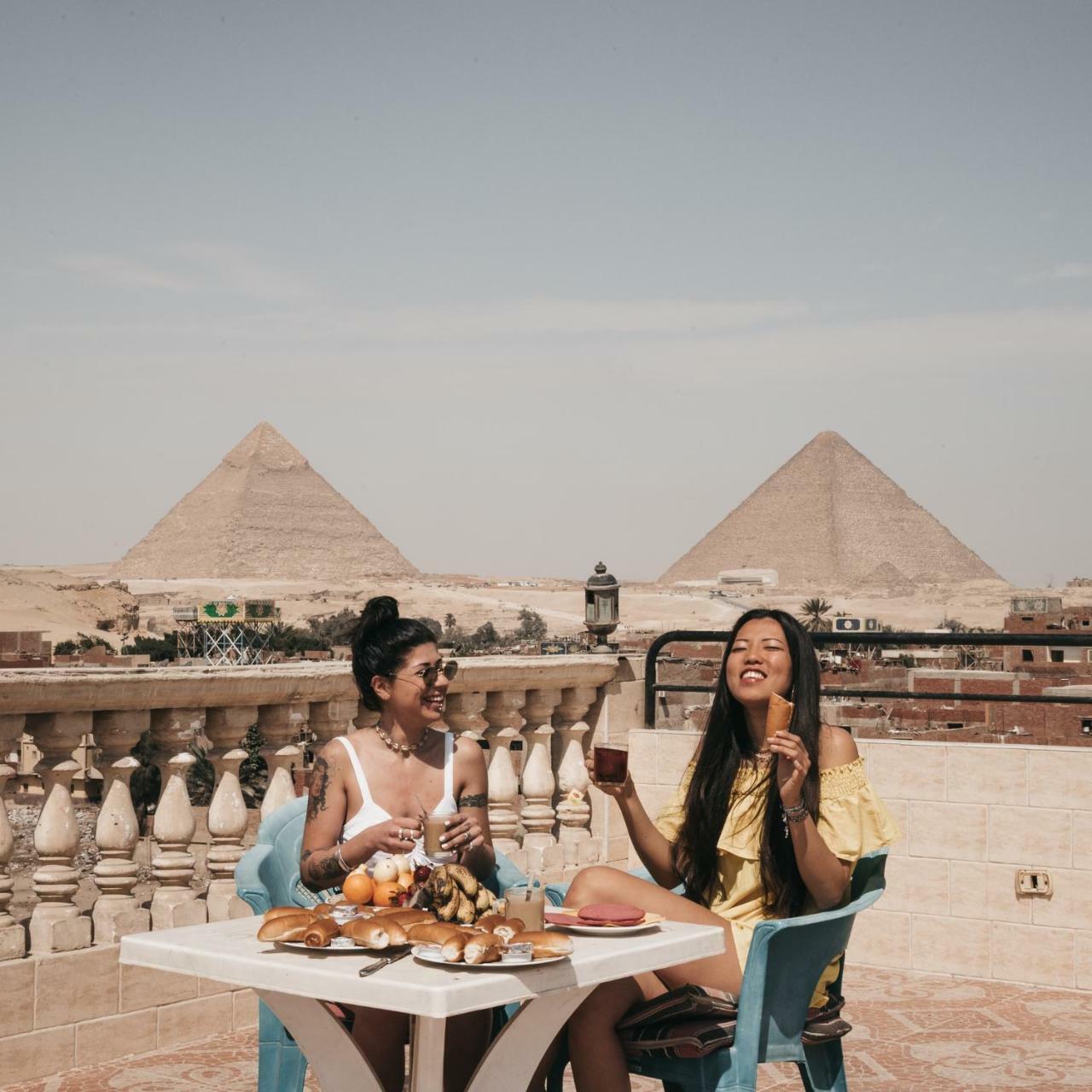 Pyramids Inn Hotel Kafrat al Jabal Экстерьер фото